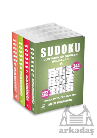 Sudoku 4 Kitap Set