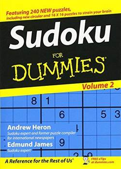 Sudoku For Dummies Volume 2