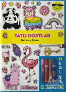 Tatlı Dostlar Boyama Kitabı - Minik Ressamlar