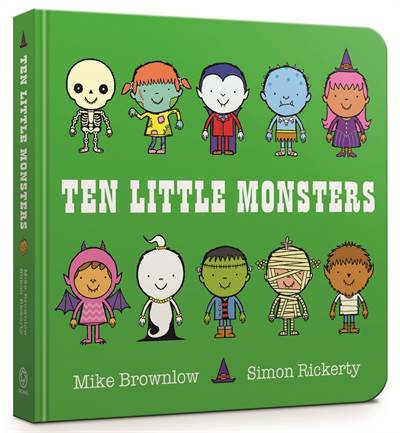 Ten Little Monsters Board Book