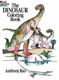 The Dinosaur Coloring Book