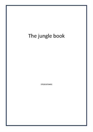 The jungle book