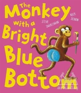 The Monkey With A Bright Blue Bottom