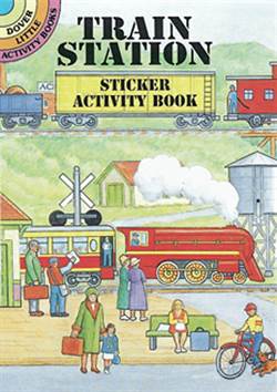 Train Station Sticker Activity