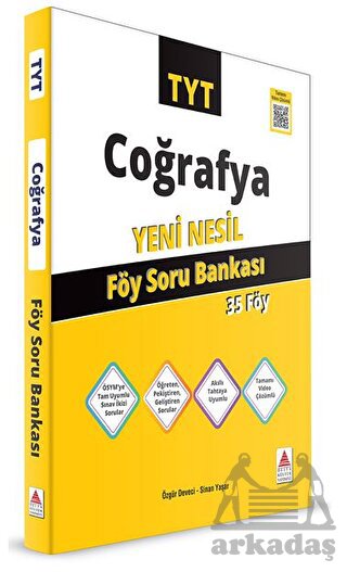 TYT Coğrafya Yeni Nesil Föy Soru Bankası