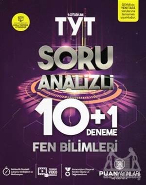 TYT Fen Bilimleri Soru Analizi 10+1 Deneme