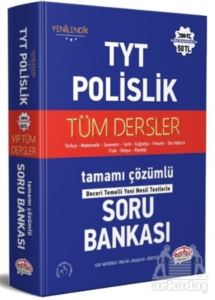 TYT - Polislik Tüm Dersler Tamamı Çözümlü Soru Bankası