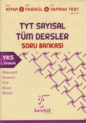 TYT Sayısal Tüm Dersler Soru Bankası