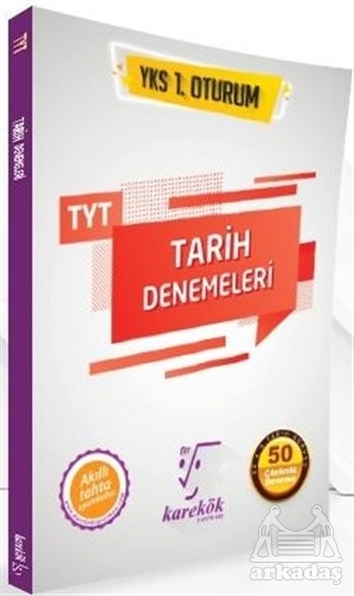 TYT Tarih Denemeleri 50 Çözümlü Deneme YKS 1. Oturum