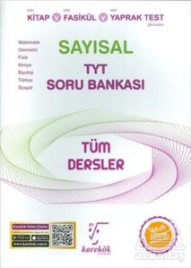 TYT Tüm Dersler (Sayısal) Soru Bankası