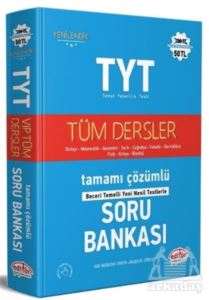 TYT Tüm Dersler Tamamı Çözümlü Soru Bankası