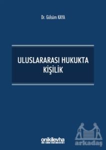 Uluslararası Hukukta Kişilik