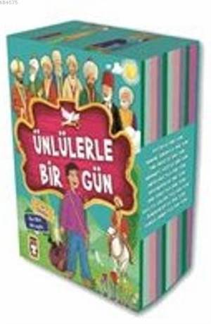 Ünlülerle Bir Gün Seti (10 Kitap Takım); Ünlülerle Bir Gün Serisi, 8+ Yaş