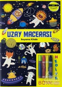 Uzay Macerası Boyama Kitabı - Minik Ressamlar