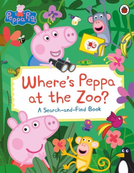 Where's Peppa at the Zoo? A Search-and-Find Book - Peppa Pig