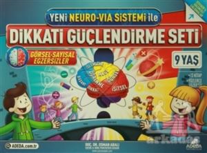 Yeni Nura-Via Sistemi İle Dikkati Güçlendirme Seti 9 Yaş