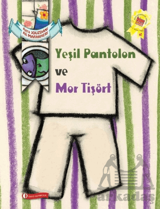 Yeşil Pantolon Ve Mor Tişört