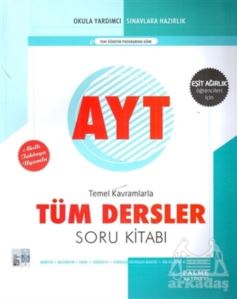 YKS AYT Türm Dersler Soru Kitabı Eşit Ağırlık